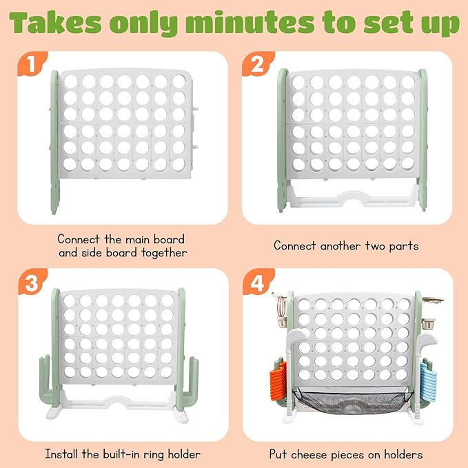 Giant 4 in a Row Connect Game - Image 8