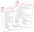 Bridal Shower Games Cards, Match These Movie Quotes, 25 Cards by Wybgno