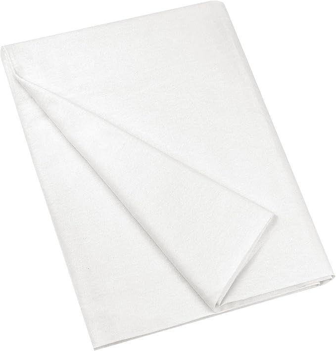HOTGODEN Medium Weight 100% Cotton Muslin Fabric: 59 inch x 2 Yards Bleached by HOTGODEN