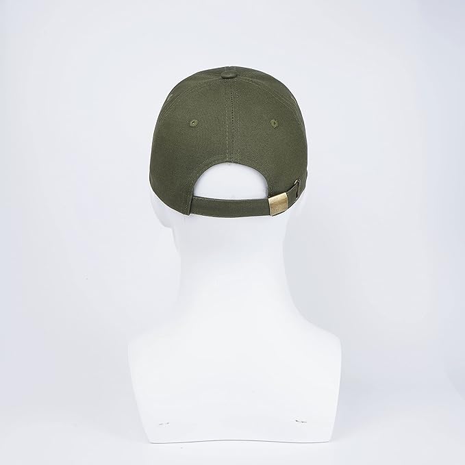 LANGZHEN Unisex Baseball Cap 100% Cotton Fits Men Women Washed Denim Adjustable Dad Hat