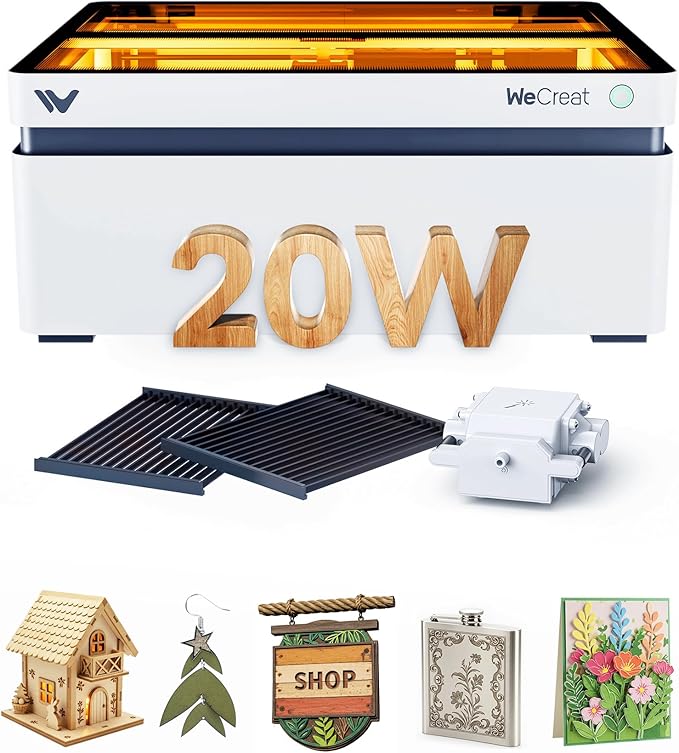 WECREAT Vision 20W Laser Engraver, by WECREAT