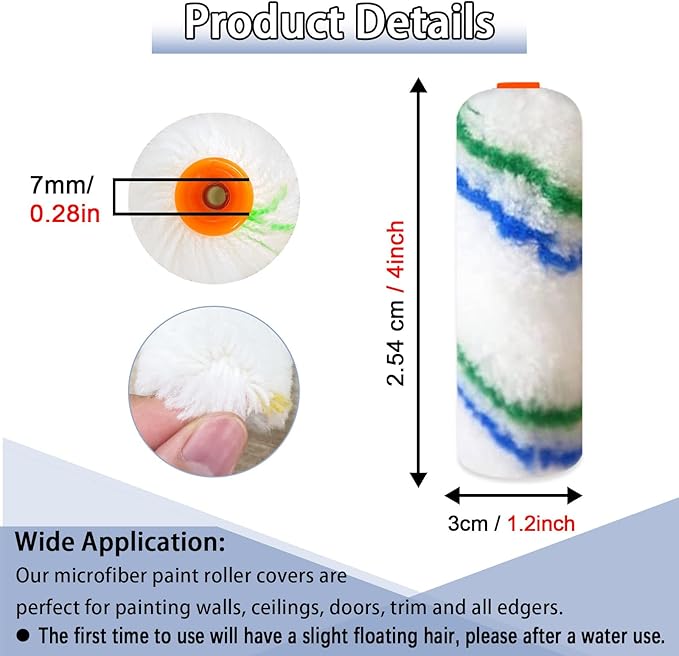 60 Piece Paint Roller Cover - Image 2