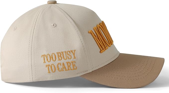 Mommin Hat Womens Trucker Hat for Wife Mothers Day Mom Gifts Vintage Two Tone Adjustable Embroidery Baseball Cap