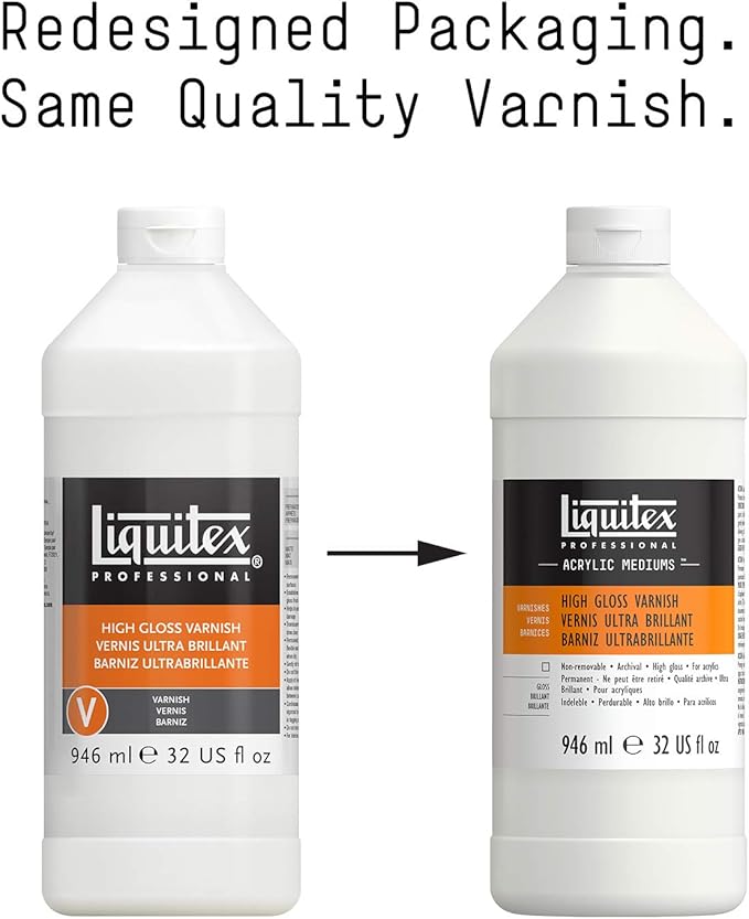 Liquitex Professional High Gloss Varnish - Image 2