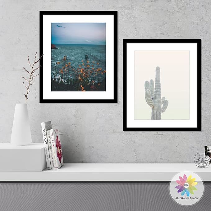 Mat Board Center, 20x24 for 16x20 White Photo Picture Mats - Image 7