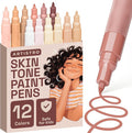ARTISTRO 12 Skin Tones Paint Markers by ARTISTRO