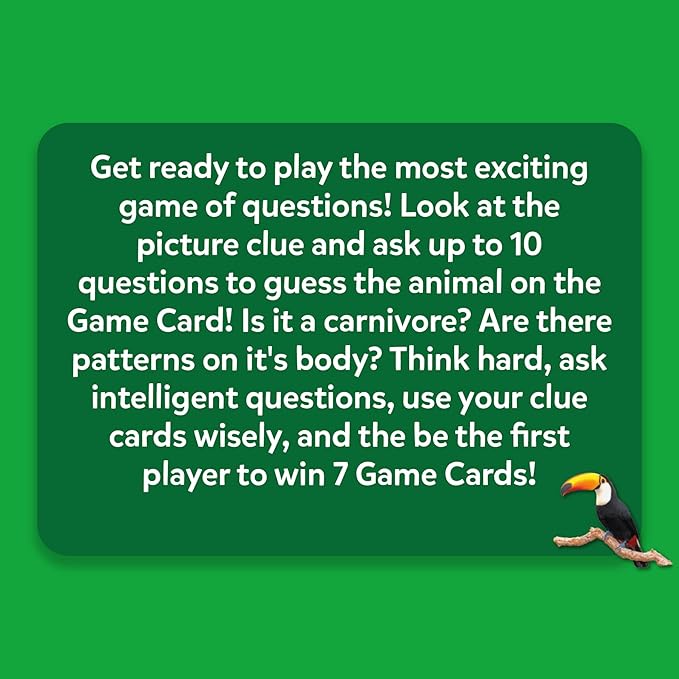 Skillmatics Guess in 10 Animal Picture Clues, and Families Who Love, Card Games - Image 9