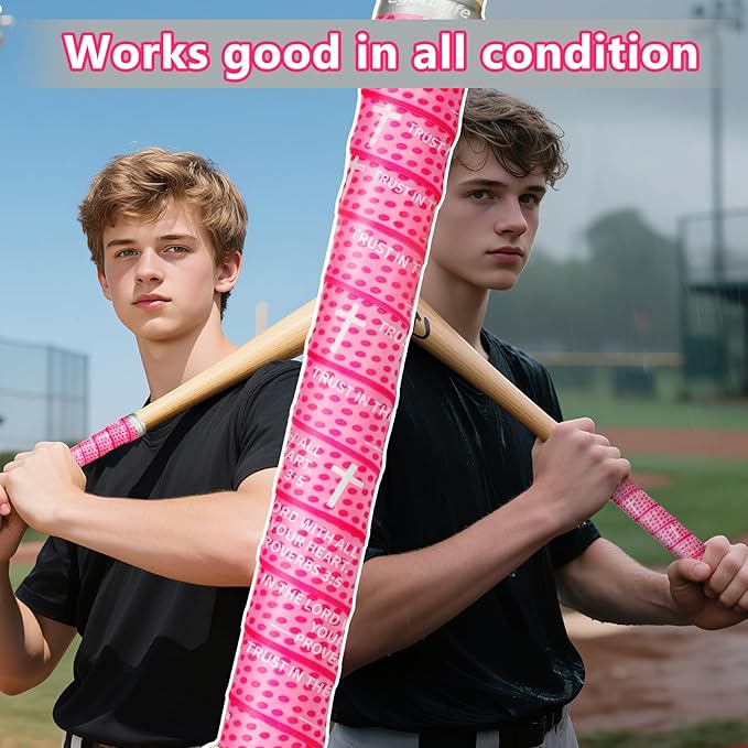 Eyourlife 2/4 Pack Baseball Bat Grip Bat Wraps for Baseball Lifestyle Softball Gifts Pro Feel Non-Slip Elite Batting Grip Tape for Bats Players