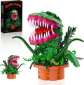 Audrey 2 Cannibal Flower Building Block Set, Little Shop of Horrors Piranha by BUILDIFY