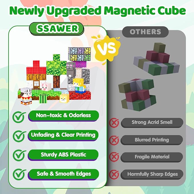 Magnetic Blocks, Stacking Magnets - Image 4