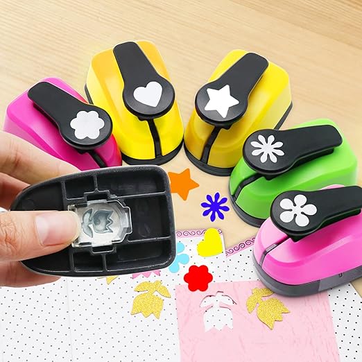 Heart Punch, Flower Hole Punches, Flower Punch, Flowers Paper Punches, 1 inch - Image 5