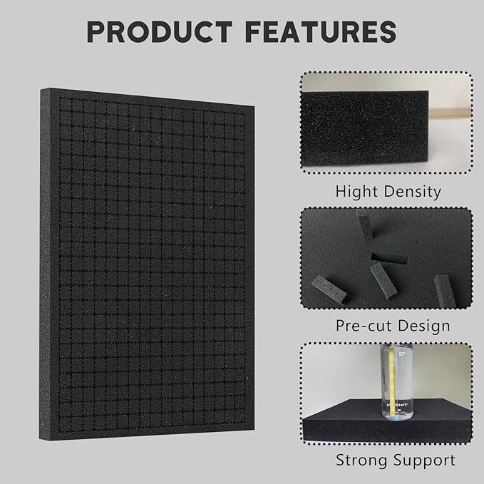 Pick and Pluck Foam Sheets, Tool Box, Storage Drawer - Image 4