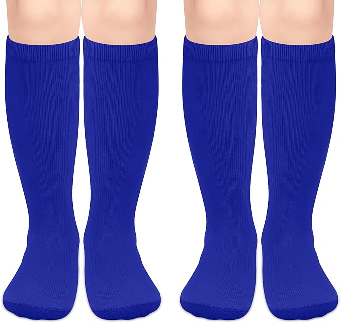 qikqik Toddler Soccer Socks Kids Soccer Socks Boys Baseball Sock Youth Football Sock Girls Softball Accessories Team Sports