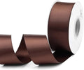 Humphrey's Craft 1-1/2 Inch Brown Double Faced Satin Ribbon by HumphreysCraft