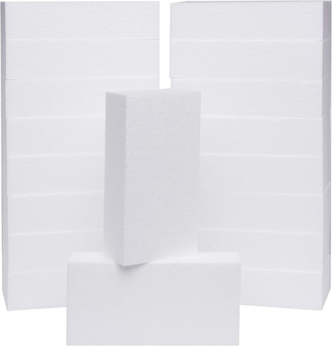 Silverlake 8x4x2 Craft Foam for Styrofoam Block Projects by SilverlakeCraftFoam