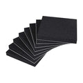 MAGZO 8Pcs Adhesive Foam Padding 1/2 in Thick X 4 in X 4 in, Closed Cell Foam by MAGZO