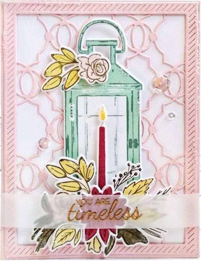 Cutting Dies Metal Stencils Scrapbooking Tools Flowers Lace Frame DIY Embossing - Image 3