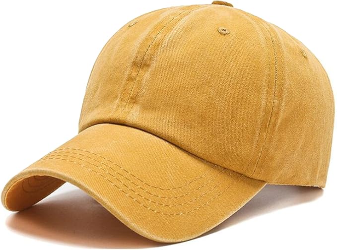 NPJY Baseball Cap Golf Dad Hat Adjustable Original Classic Low Profile Cotton Hat Unconstructed Plain Cap Men Women