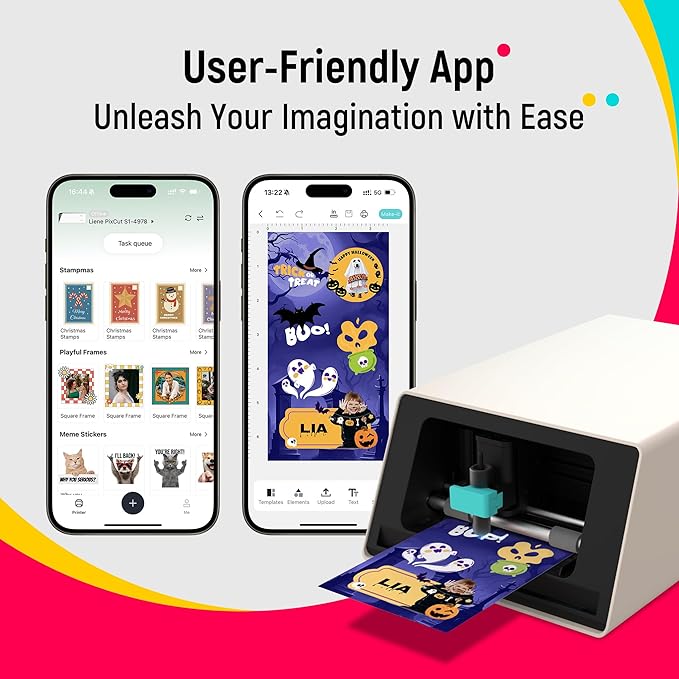 Liene PixCut S1 Color Sticker Printer & Cutting Machine - Image 8