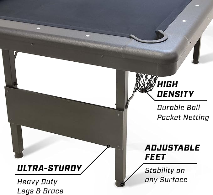 GoSports 6, or 8 ft Billiards Tables - Image 5