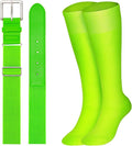 XZQTIVE Baseball Softball Socks and Baseball Softball Belt Combo Set Knee-High Soccer Socks for Kids Youth Adult
