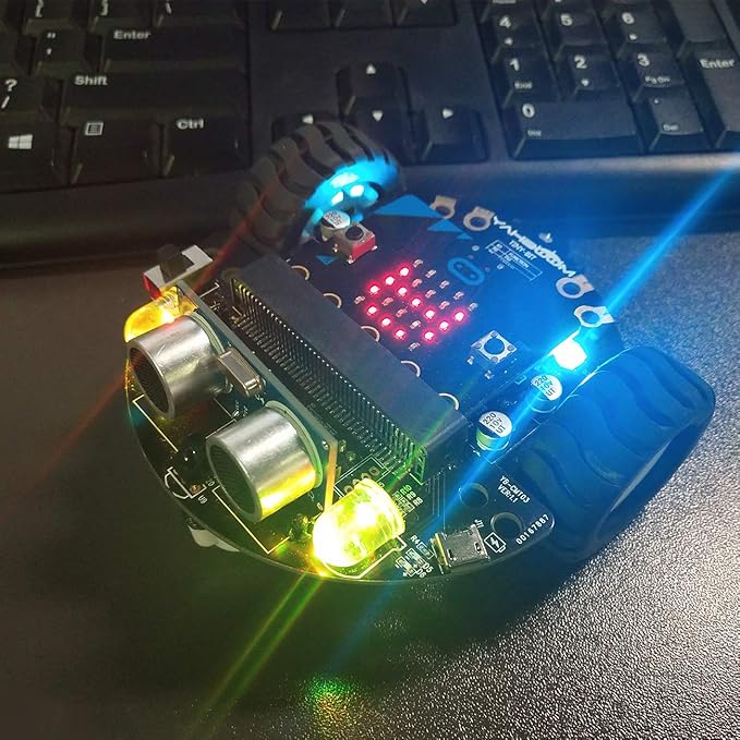 Yahboom Micro:bit DIY Coding Science Building Kit Smart Toys Car Robotic Kit - Image 9