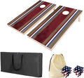 4×2FT Cornhole Board Set, Wooden Corn Hole Games by QZZIZ