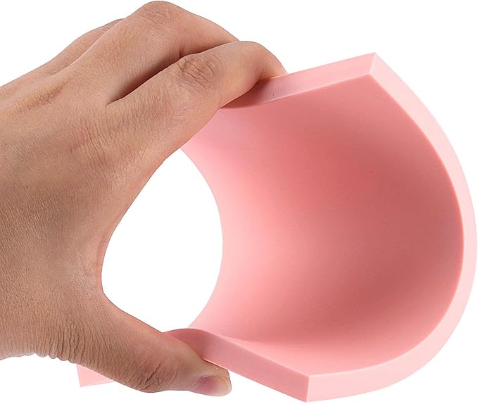 ZOENHOU 20 Pcs 4" x 6" Pink Soft Rubber Carving Blocks, Crafts Rubber Stamping - Image 4