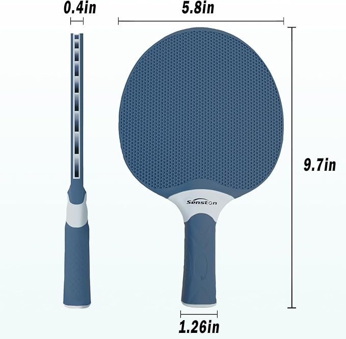 Senston Table Tennis Rackets Set, Professional Ping Pong Paddle Set - Image 5