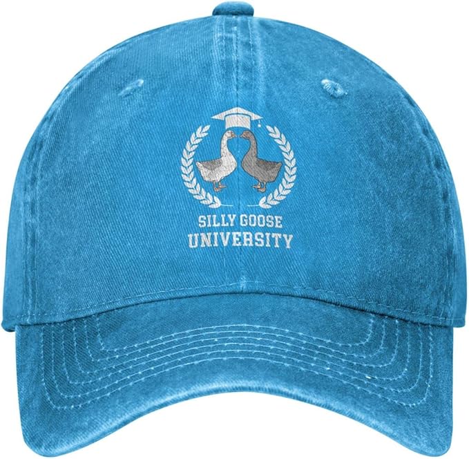 Funny Goose Hat Silly Goose On The Loose Hat Men Baseball Hats Funny Cap
