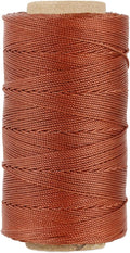Bonded 0.8mm Round Waxed Polyester Cord, 3-ply Wax Coated Thread, 197 Yards by Wearecommittedtohelpingpeoplecreatebeautifuluniqueandpersonalizedhandcraftedcreations