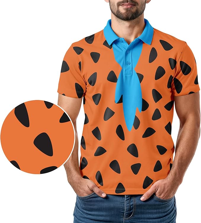 Funny Parody Golf Polo Shirt – Fun Movie Performance Quick Dry UPF Sun Protection Moisture Wicking Casual Wear Shocker Golf