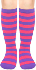 Olreco 1 Pack Toddler Kids Youth Soccer Socks Girls Boys Baseball Socks Youth Knee High Softball Football Accessories Cotton