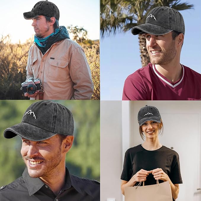 American Flag Baseball Cap Trucker Hat for Men Women Mesh Camo Hat for Men Embroidered Hat