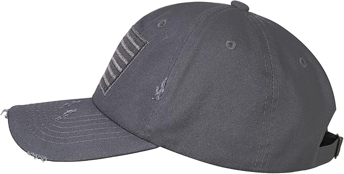 IIN American Flag Baseball Cap for Men Women Low Profile USA Army Tactical Operator Military Plain Dad Hat