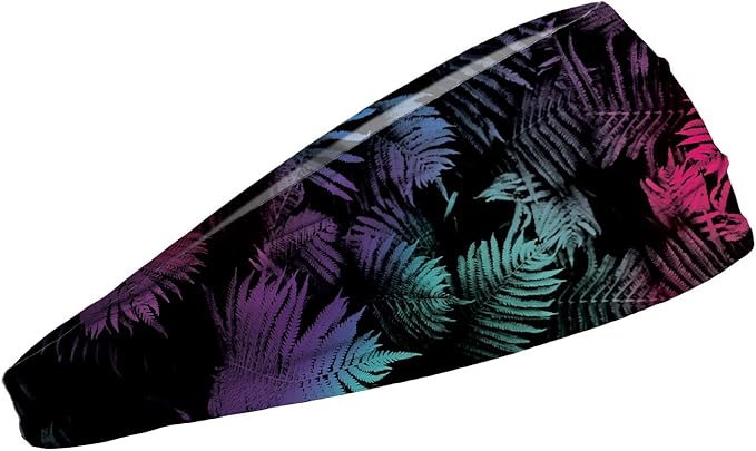 JUNK Brands Big Bang Lite Novelty Headband - Moisture-Wicking, Performance Fabric, Non-Slip, Sports Sweatband for Men & Women - One Size