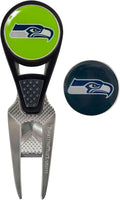 NFL CVX Ball Mark Repair Tool & 2 Ball Markers