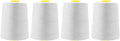 Mandala Crafts 4 Pack of Serger Threads Cones Spools by MandalaCrafts