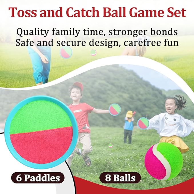 Toss and Catch Ball Game Set - Image 2