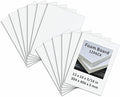 Foam Board 12 x 16 in, ZXUNLIEH 12 Pack White Poster Board, 3/16 in Thick Craft by Unknown