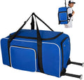 LARIPOP Baseball Bag Softball Duffel Bag for Youth Adult, 70L Sports Gear Bag with Bat Sleeves & Shoe Compartment