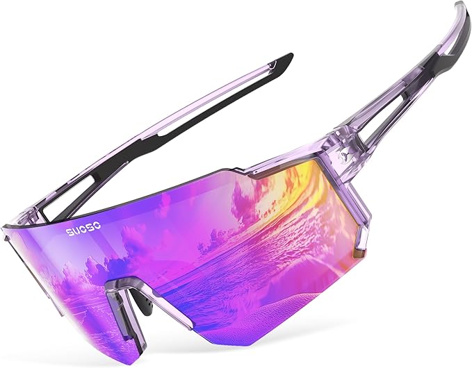 suoso Kids Polarized Sunglasses Youth Lightweight Sun glasses UV Protection Sports Sunglasses for 3-12 Boys Girls Baseball