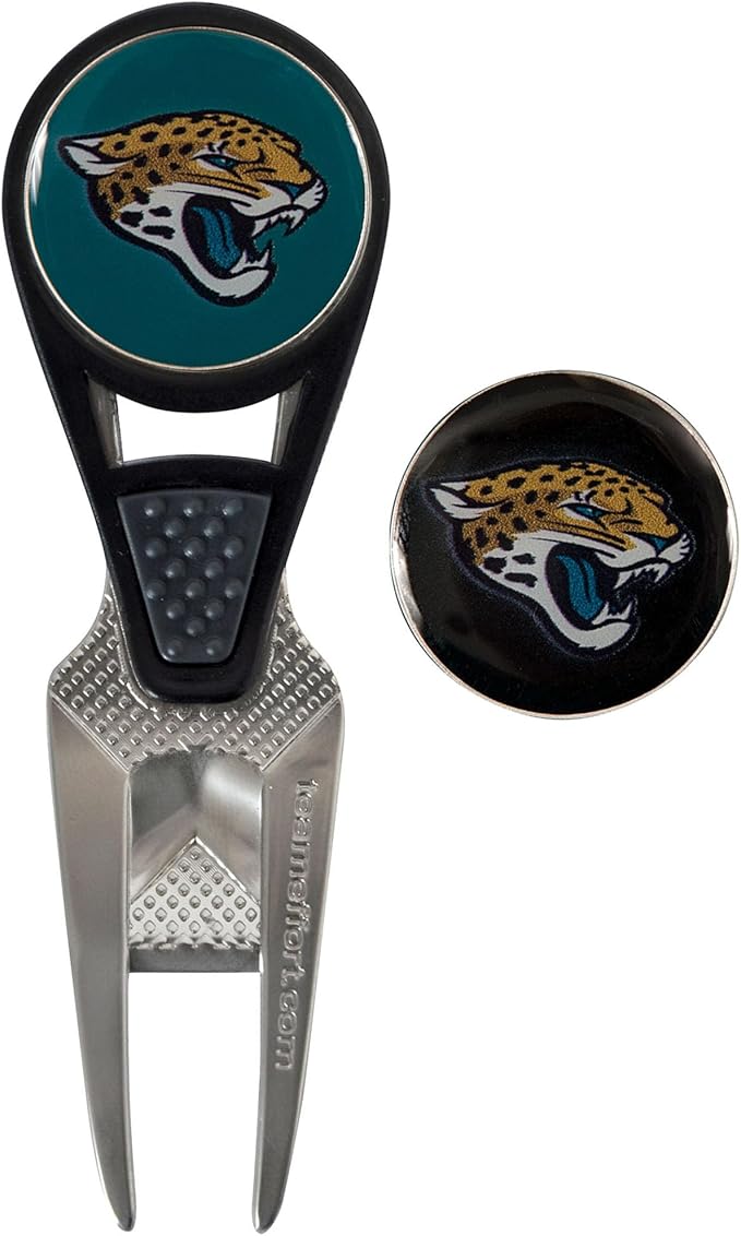 NFL CVX Ball Mark Repair Tool & 2 Ball Markers