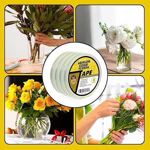 4Packs Clear Floral Tape - Image 7