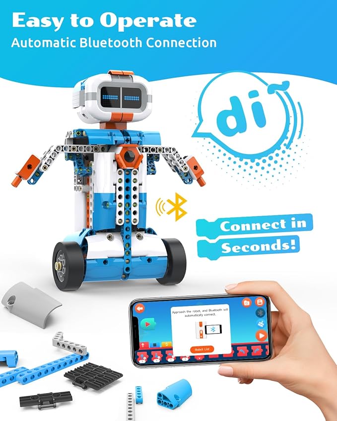 WhalesBot E7 Pro Coding & Remote Control Robot Kit - Image 7