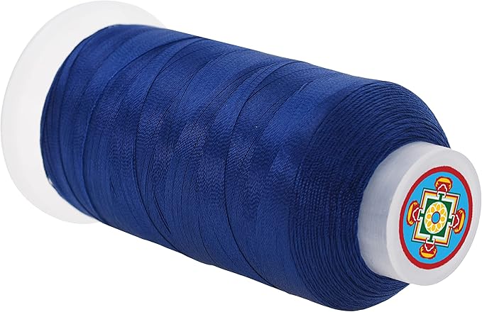 Mandala Crafts Navy Blue Heavy Duty Thread -1500 Yds Tex 70 Thread - Image 2