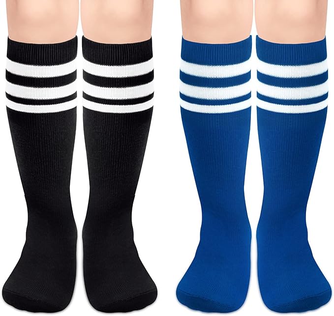 Olreco Toddler Soccer Socks Kids Baseball Socks Youth Softball Sock for Girls Boys Football Sock Boys Athletic Accessories