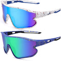 Kids Baseball Sunglasses - Youth Baseball Sunglasses for Boys Girls - Sports Softball Shades Age 6-14