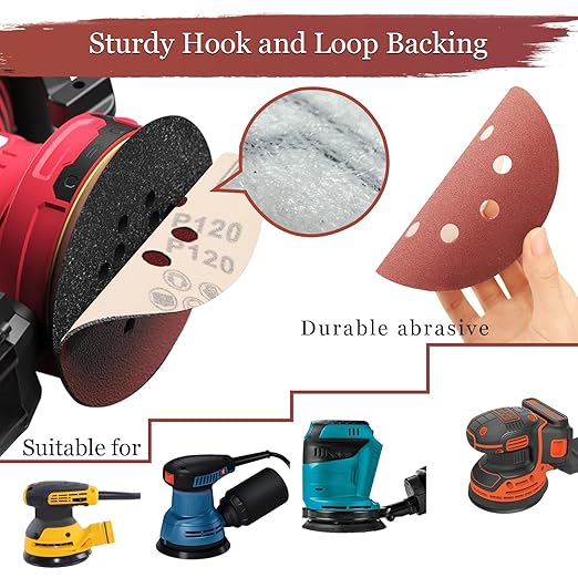 5 Inch Sanding Discs Hook and Loop, 1000 Grit - Image 5