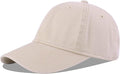 LANGZHEN Unisex Baseball Cap 100% Cotton Fits Men Women Washed Denim Adjustable Dad Hat
